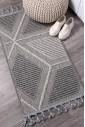 Килим Calido 08325B d.grey-l.grey