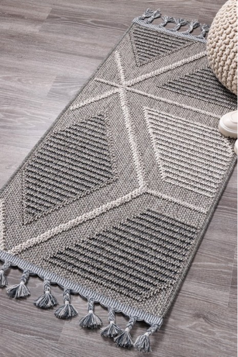 Килим Calido 08325B d.grey-l.grey