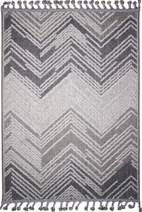 Килим Calido 08328B l.grey-d.grey