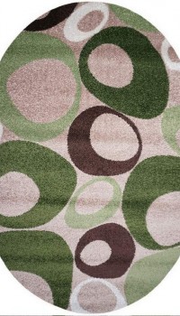 Kiwi 02577B beige-l.green овал