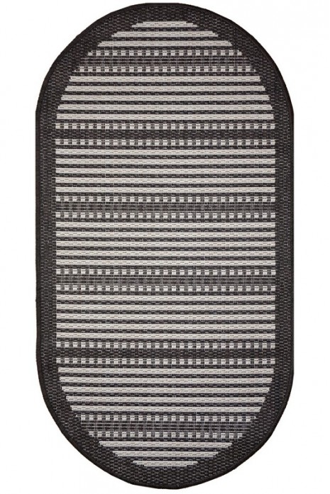 Килимок на гумовій основі Lana 19245-80 овал