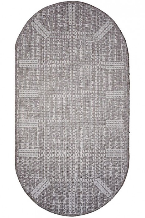 Килимок на гумовій основі Lana 19247-111 овал