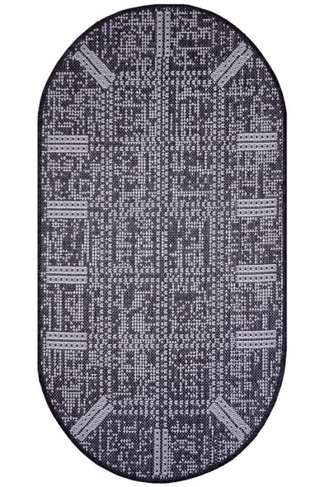 Килимок на гумовій основі Lana 19247-80 овал