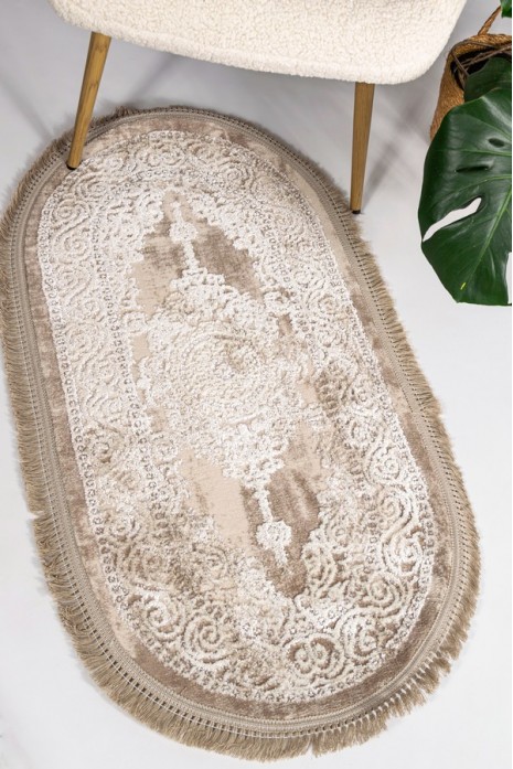 Ковер Levado 03710A L.Beige/L.Beige овал