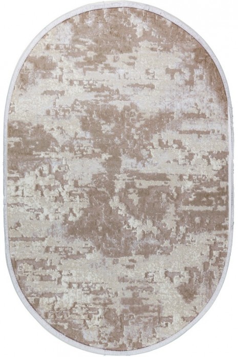 Килим Levado 03889A L.Beige/White овал