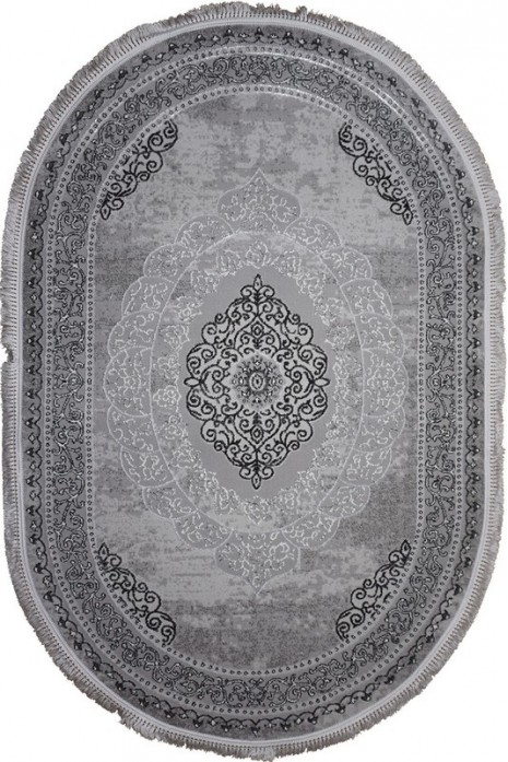 Ковер Levado 08098A L.Grey/L.Grey овал