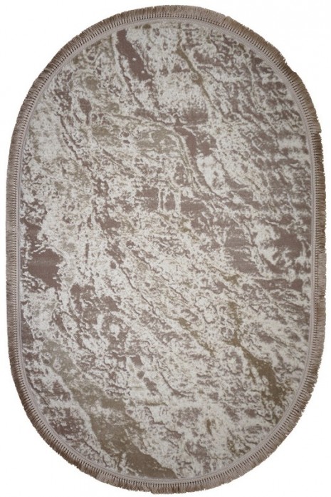 Килим Levado 09045A L.Beige-Beige овал
