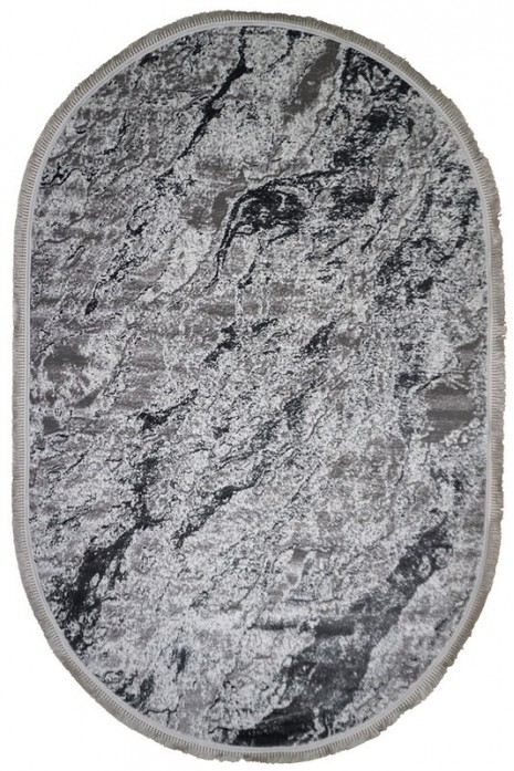 Килим Levado 09045A L.Grey-L.Grey овал