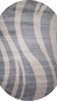 Shaggy Bravo 1846 grey-beige овал