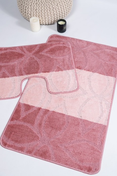 Erdek Dusty rose набір килимків