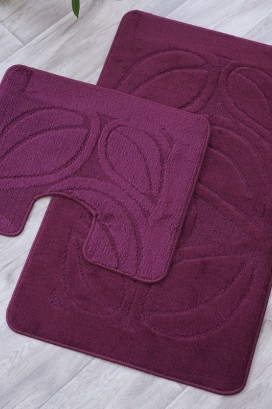 Flora Aubergine набор ковриков Flora Aubergine набор ковриков