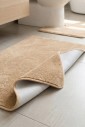 Набор ковриков в ванную Microfiber Beige