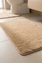 Набор ковриков в ванную Microfiber Beige