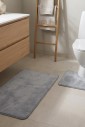Набор ковриков для ванной Microfiber Grey