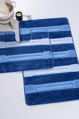 Saidtex 8352 D.Blue набор ковриков Saidtex 8352 D.Blue набор ковриков